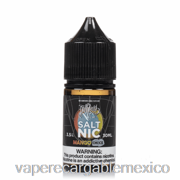 Vape Recargable Mango Sobre Hielo - Sales Despiadadas - 30ml 35mg